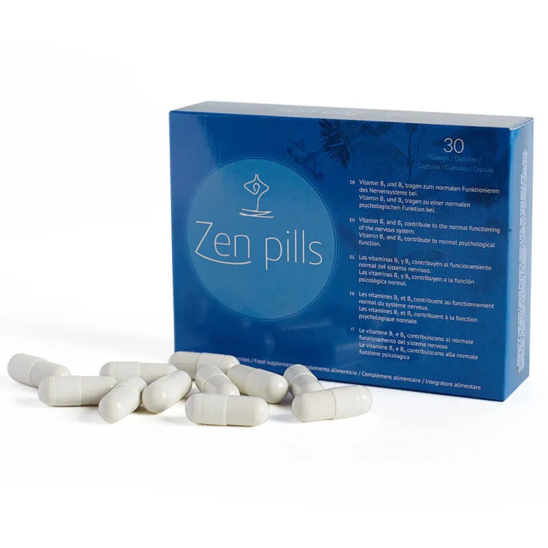 Gélules Anti-Stress Zen Pills Naturelles - 500Cosmetics