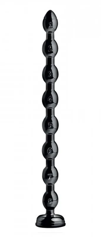 Beaded Anal Snake Anal Dildo - 19 Inch