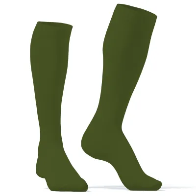 Chaussettes Hautes COLORS SneakXX Vert Kaki