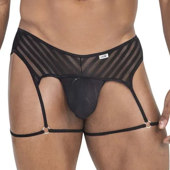 CandyMan String Porte-Jarretelles HEDION Noir