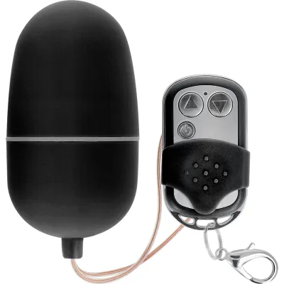 Oeuf vibrant télécommandé taille M noir - Online