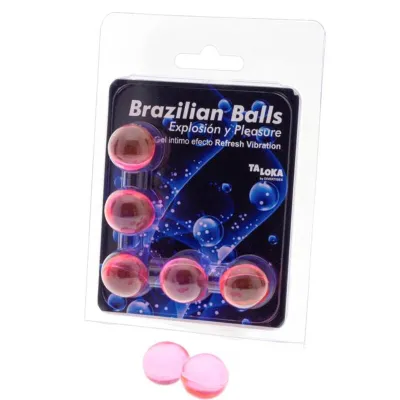 Boules brésiliennes Taloka Refresh effet vibrant x5 - Diablo Picante