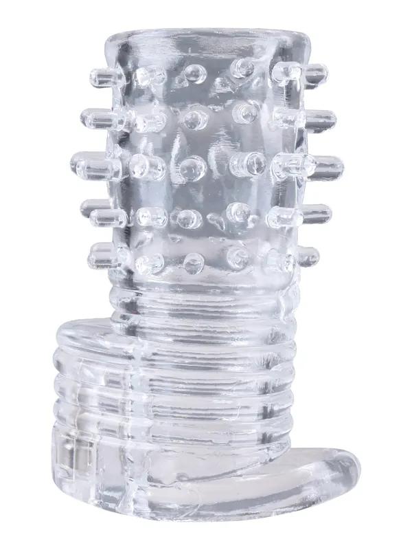 Size Matters - Clear Sensations Gaine Pénienne Vibrante - Transparente
