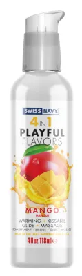 Swiss Navy Playful Lubrifiant 4 en 1 PLAYFUL FLAVORS 118ml Mangue