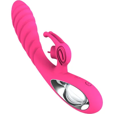 Vibromasseur Rabbit Vicky avec Langue Violet - Armony