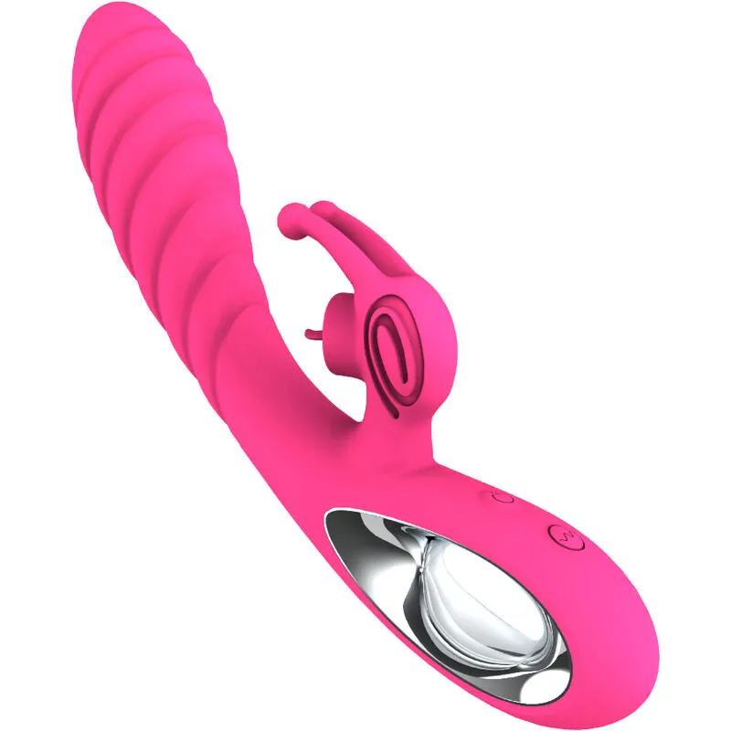 Vibromasseur Rabbit Vicky avec Langue Violet - Armony