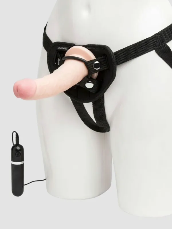 Kit gode ceinture vibrant ultra réaliste 17,8 cm Ultra Lifelike Lover