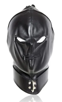 Cagoule avec Zip STRICT HOOD Noire