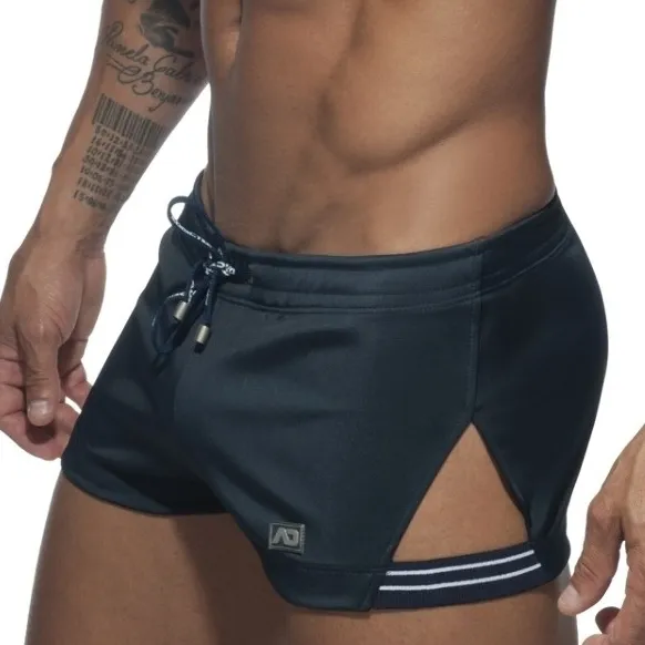 Addicted Short SIDE STRIPE Bleu marine