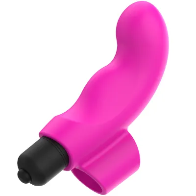 Stimulateur de doigt vibrant édition Noël rose - Ohmama