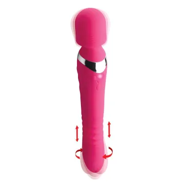 INMI - Ultra Thrust-Her Baguette Vibrante en Silicone - Rose