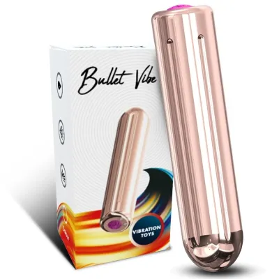 Balle Vibrante Warhead Dorée 2cm x 8.8cm - Armony