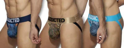 Addicted Jockstraps TROPICAL MESH PUSH UP x3