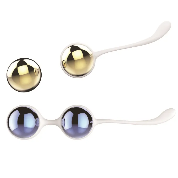 Kit de billes de Kegel Yani or et bleu - Nalone