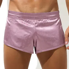MenSexyWear Short avec Jock SLIT Rose