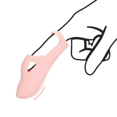 Loveline Silicone Vibromasseur À Doigt 11 cm