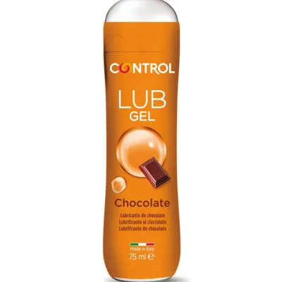 Lubrifiant Chauffant Control Chocolat à Base d'Eau - Control