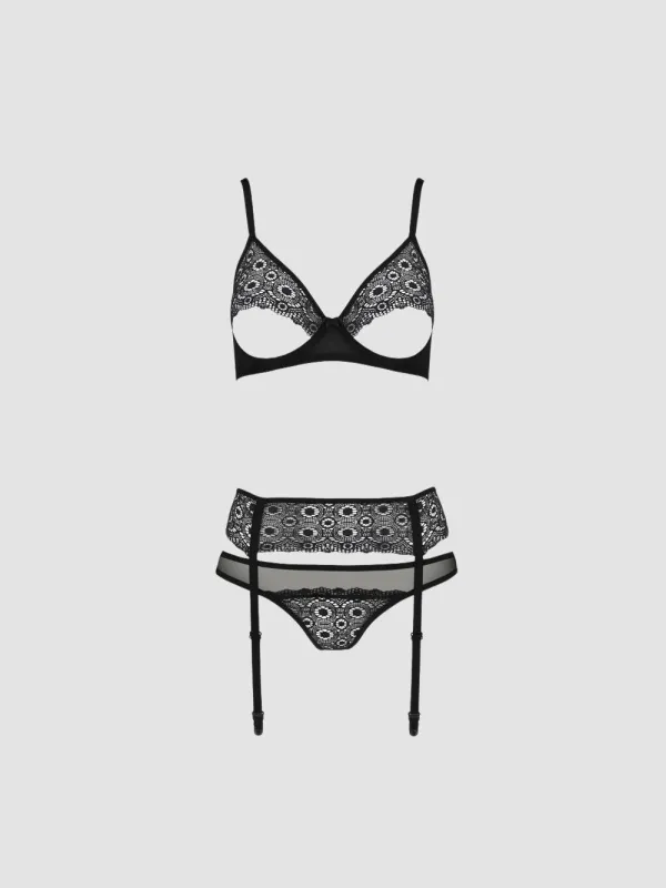 Ensemble 3 Pièces Zinnia Noir Eco Collection