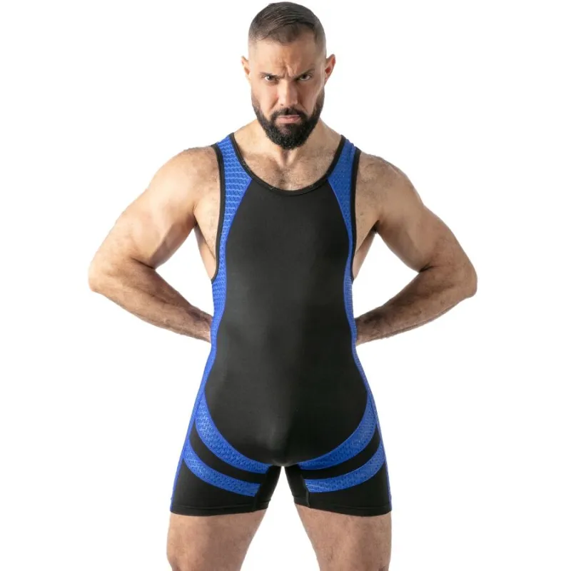 Débardeur Open Access Bleu Taille S - Locker Gear