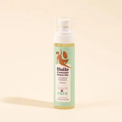 Huile de massage amande douce Bio Love&Care