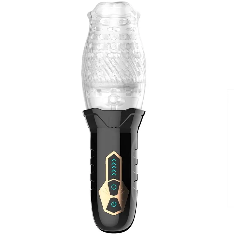 Masturbateur vibrant simulateur oral blanc - Armony