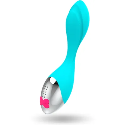 Vibromasseur Mini Fun turquoise - Happy Loky