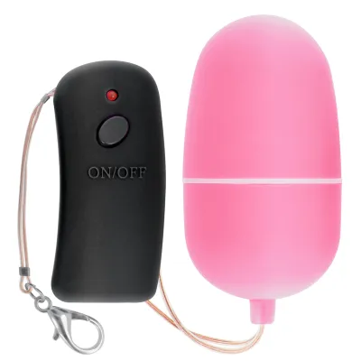 Mini œuf vibrant avec télécommande rose - Online