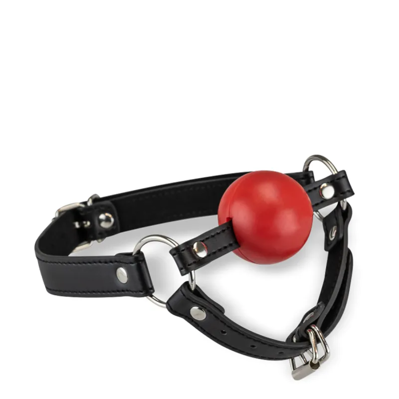 Gag-ball bâillon de bondage BDSM bouche et menton