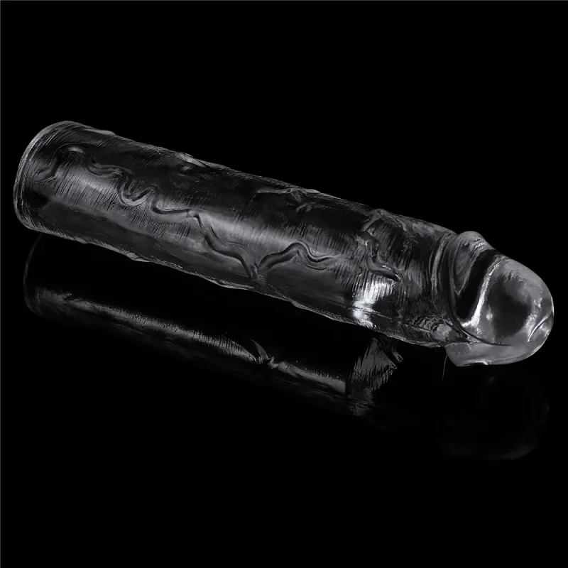 Gaine de pénis FLAWLESS 19 x 4cm Transparente