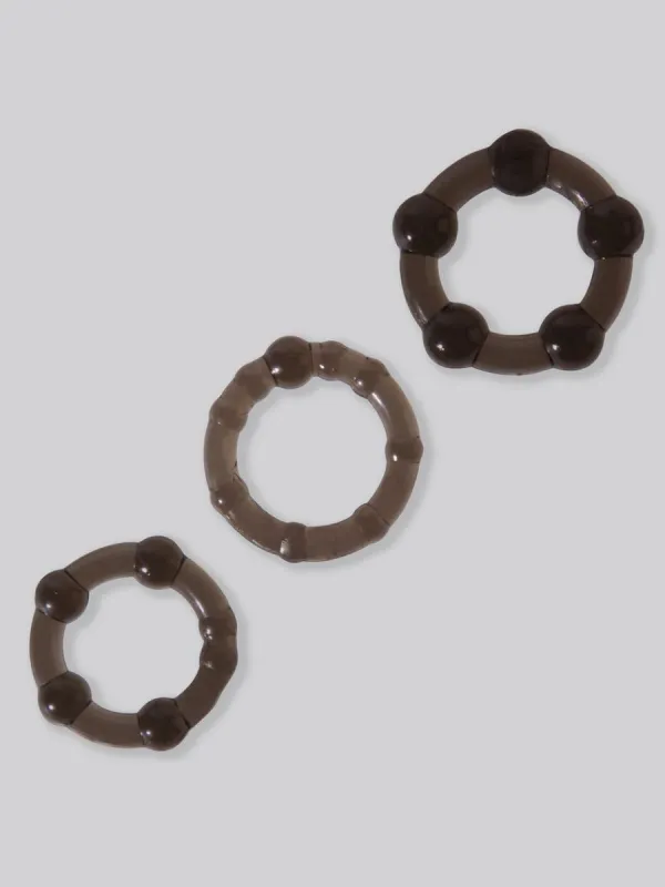 Kit cockring Triple BASICS 3 pièces