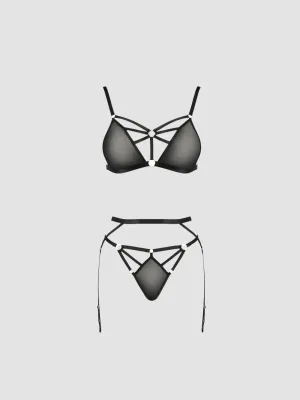 Ensemble 3 Pièces Meggy Noir Devil Collection