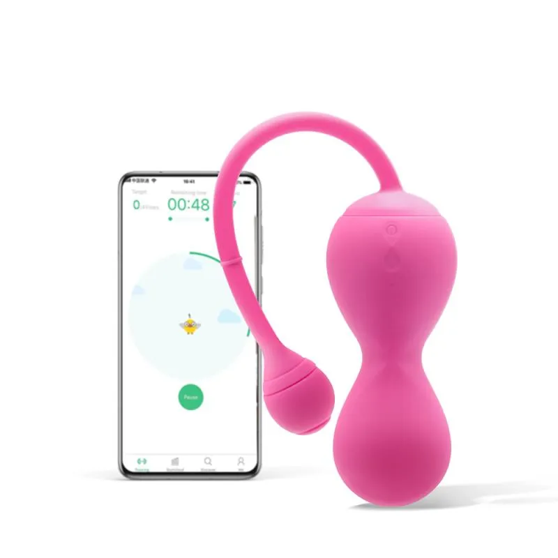 Magic Motion - Boules de geisha connectées Smart Kegel Master roses