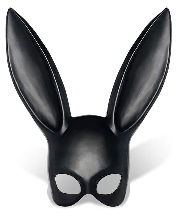 Leg Avenue Masque Rabbit - Noir