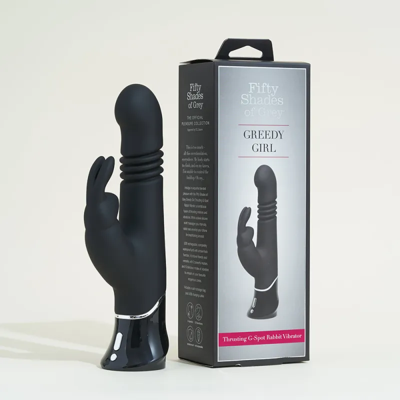 Rabbit va-et-vient 50 nuances de Grey - 23,3 cm