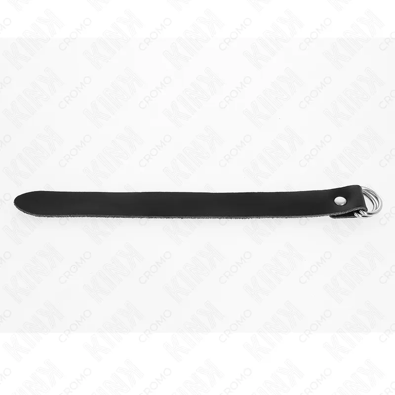 Anneau Pénien Cuir Réglable Pression 22cm - KINK