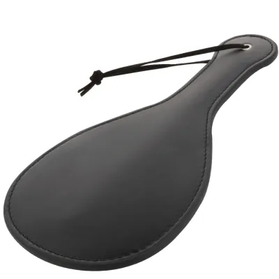 Paddle BDSM forme arrondie noir - Darkness