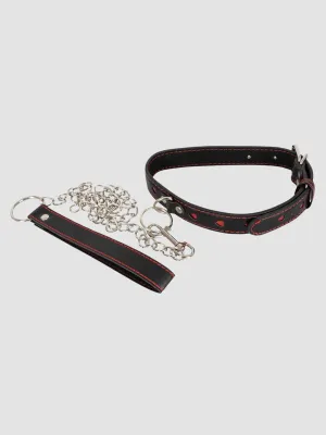 Collier & Laisse Coeurs