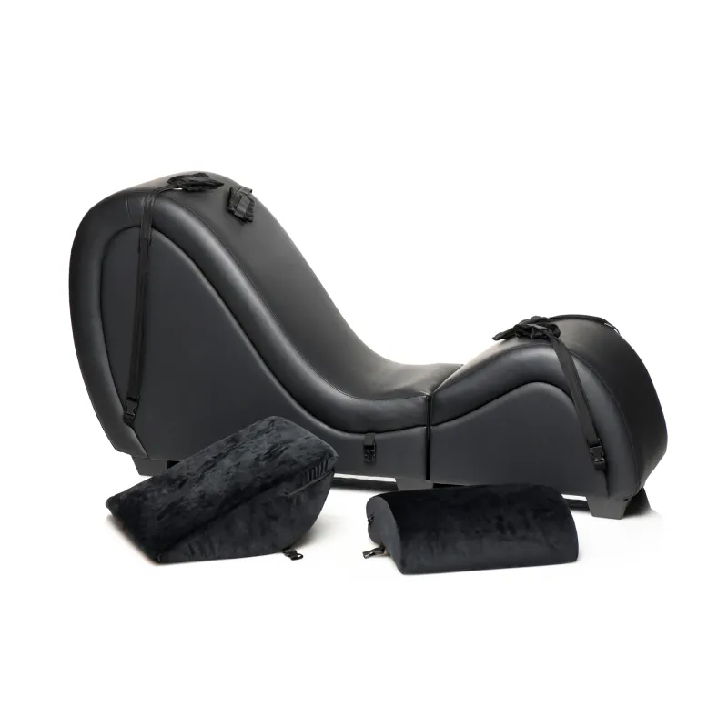 Chaise Coquine avec Coussins d'Amour