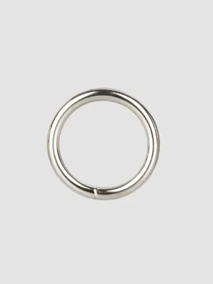 Cockring Metal Silver Ring Large