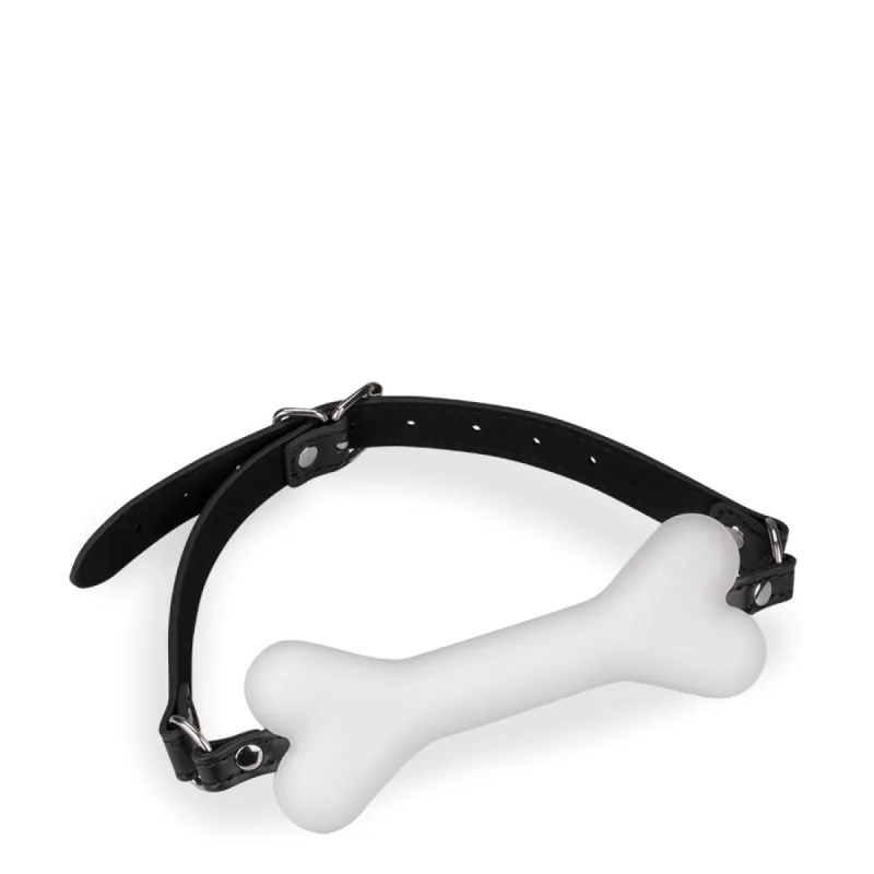 Bâillon os en silicone 15,0cm Puppy Play Kinky
