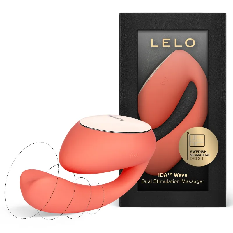 IDA Wave de Lelo - 63 x 56 x 93 mm Corail