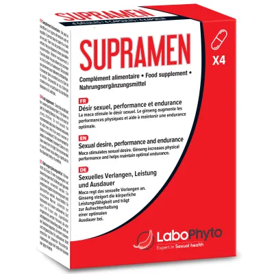 Stimulant SUPRAMEN 4 gélules