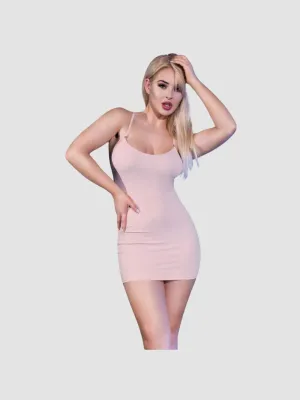 Robe Courte CR4380 Nude