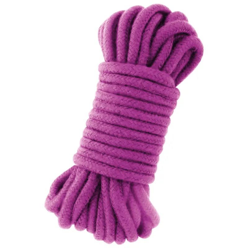 Corde bondage coton 10m violette Darkness - Darkness