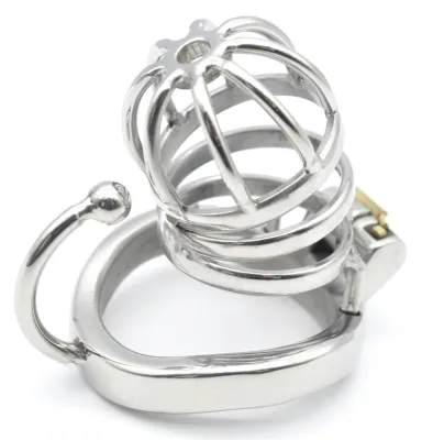 Cage de chasteté en métal HOOKY 7.5 x 3.3cm