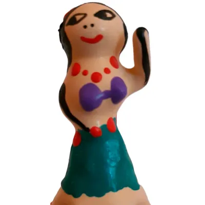Préservatif Fantaisie Peint à la Main Hula Girl - Condomerie