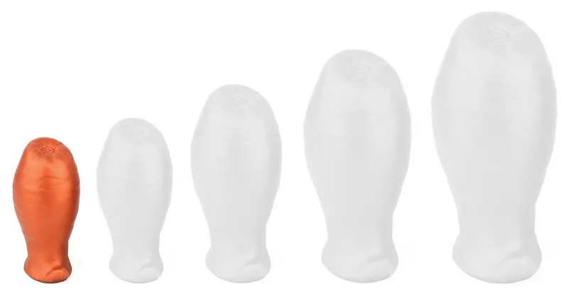 Plug EGG ASS XS 6 x 3.5cm Orange