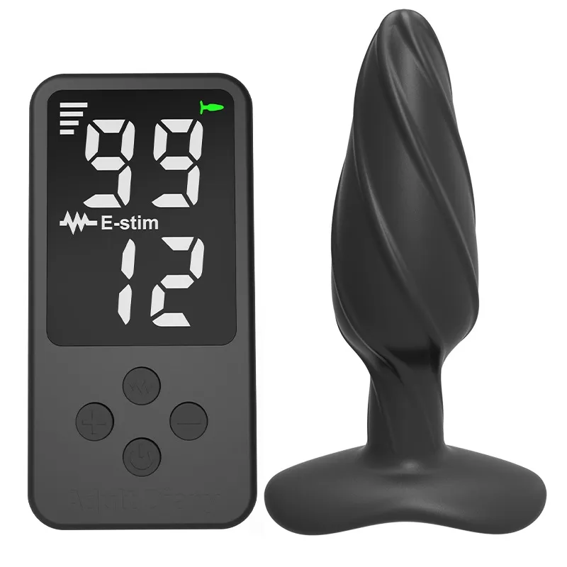 Plug anal Électro BUTT PULSE 10.5 x 3.5cm