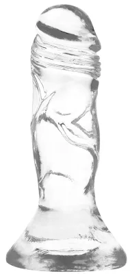 Gode Transparent XRAY COCK 10 x 2.6cm