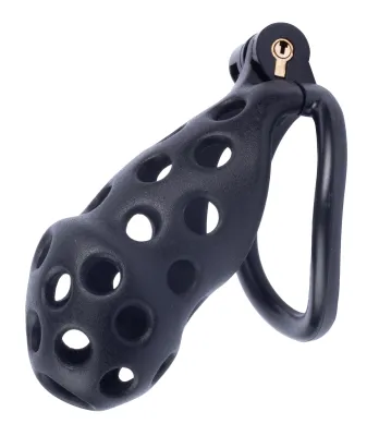 Cage de chasteté DOTTY XL 10 x 4cm Noire